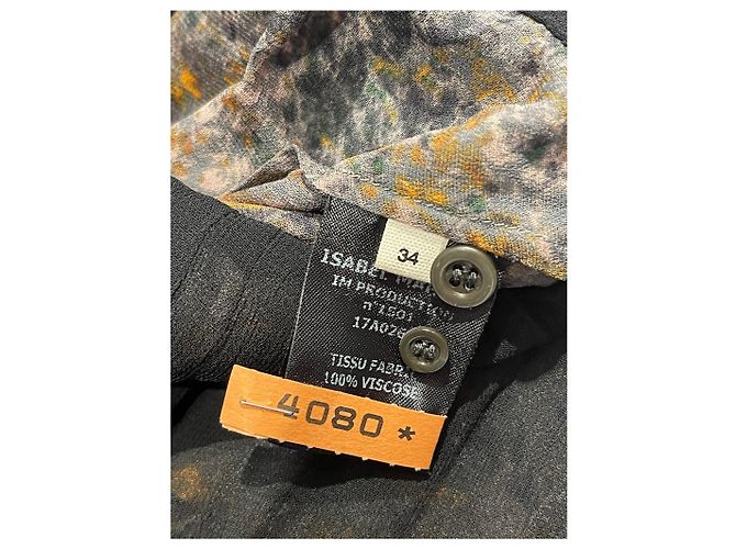 Isabel Marant Etoile Abito Isabel Marant T.34 Grigio - vista 5
