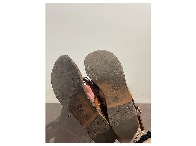 Valentino Garavani Sandali Valentino camel T.37 Cammello - vista 6
