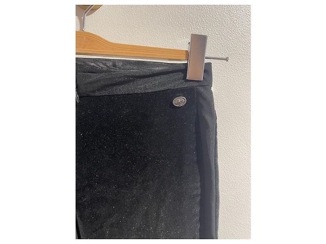 Chanel Hose schwarz T.34 - Ansicht 2