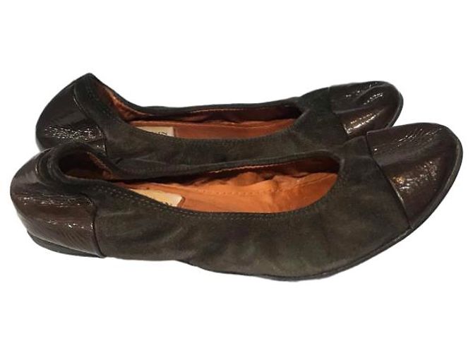 Bailarinas Lanvin marrones T.36,5 Castaño - vista 8