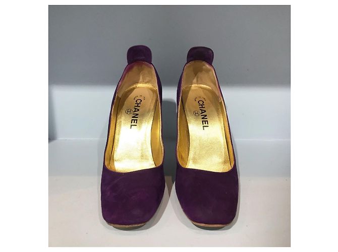 Chanel Pumps lila T.38 - Ansicht 3