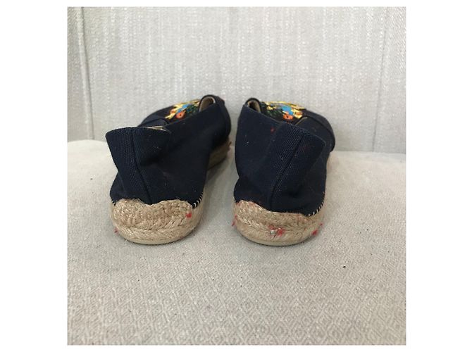 Espadrilles Christian Louboutin T.38 Blu navy - vista 4