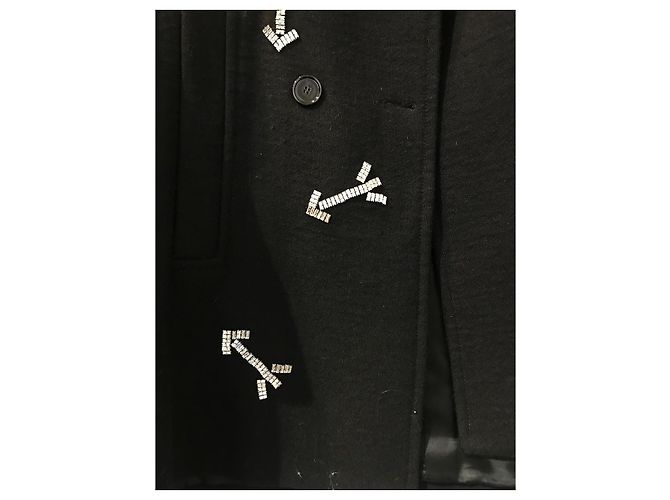 Abrigo Carven negro T.38 - vista 4