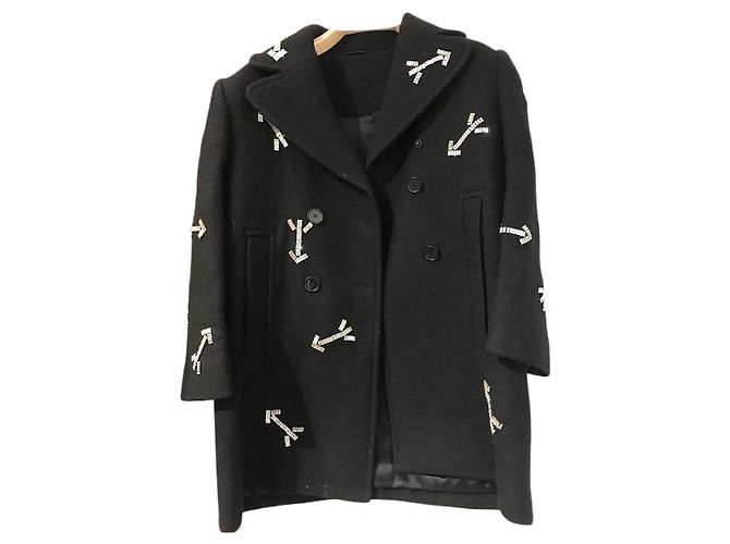 Abrigo Carven negro T.38 - vista 6