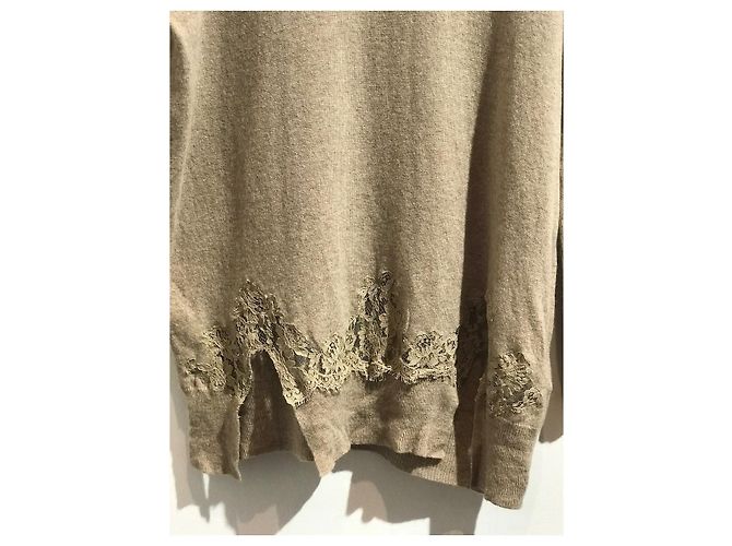 Jersey Ermanno Scervino beige T.S - vista 4