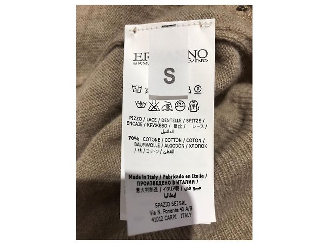 Jersey Ermanno Scervino beige T.S - vista 6