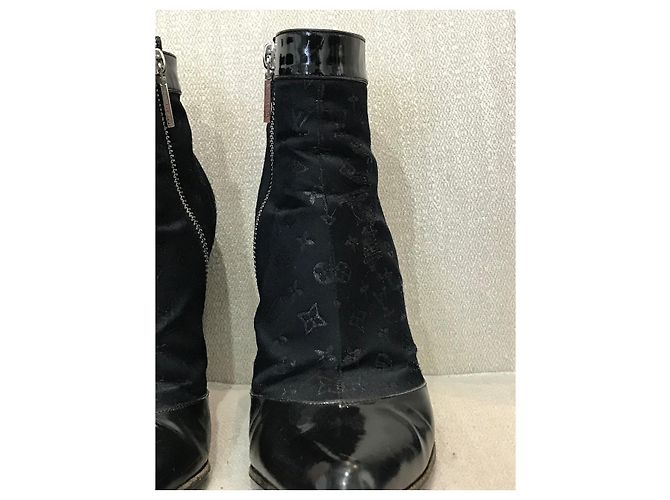 Botas Louis Vuitton negras T.37 Negro - vista 3