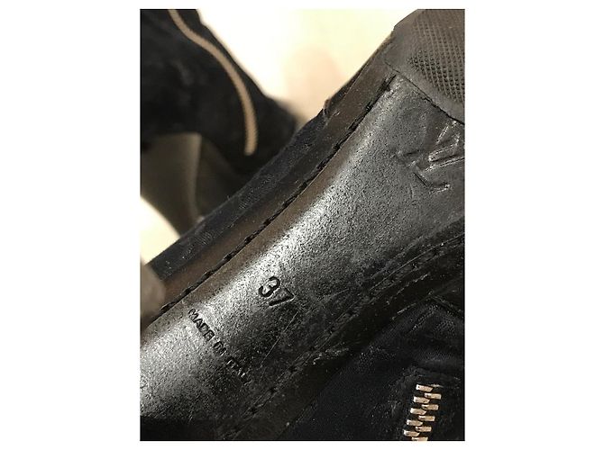 Botas Louis Vuitton negras T.37 Negro - vista 6