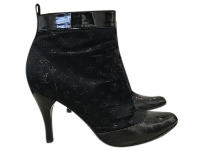 Botas Louis Vuitton negras T.37 Negro - vista 9