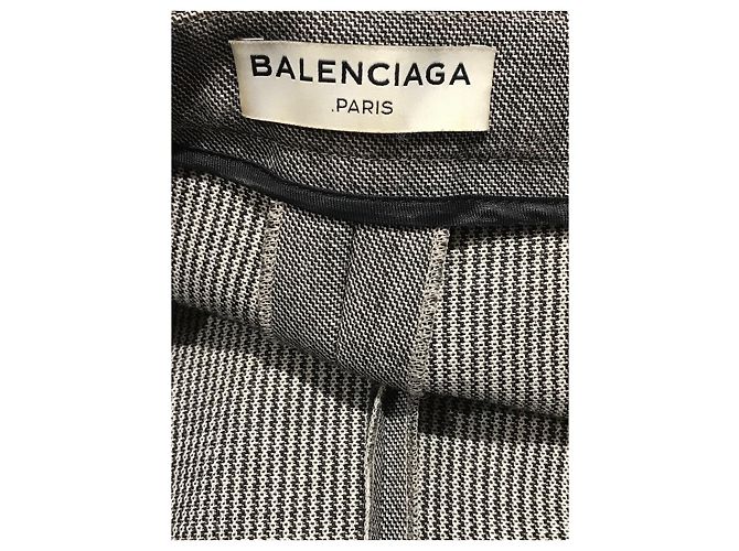 Pantalones Balenciaga grises T.36 - vista 3