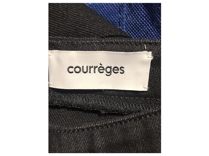 Courreges Jeans Courrèges negro T.42 - vista 4