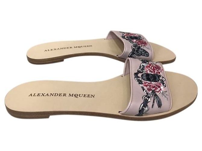 Alexander McQueen Sandalen rosa T.38,5 Pink - Ansicht 8