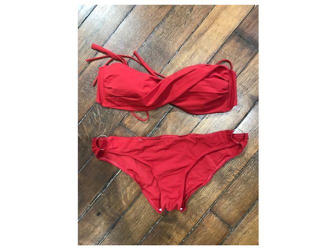 Autre Marque TNC Badeanzug rot T.4 - Ansicht 2