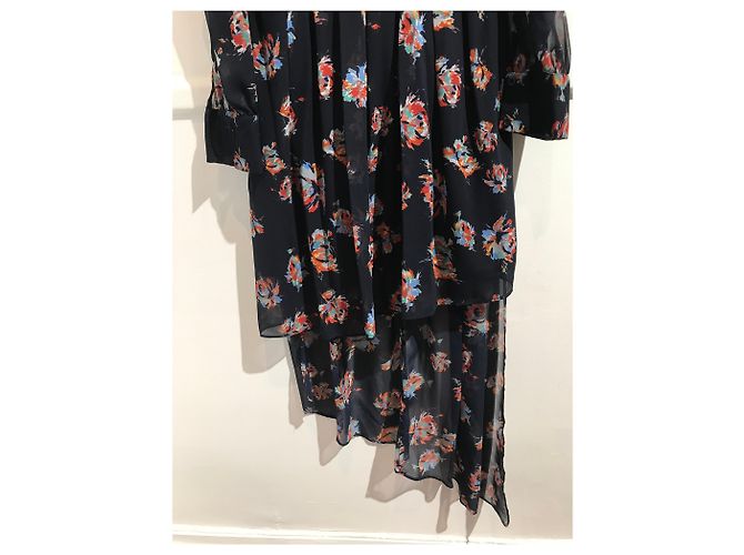 Autre Marque Vestido Walter Baker azul marino T.34 - vista 2