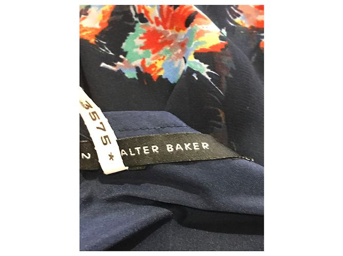 Autre Marque Vestido Walter Baker azul marino T.34 - vista 5