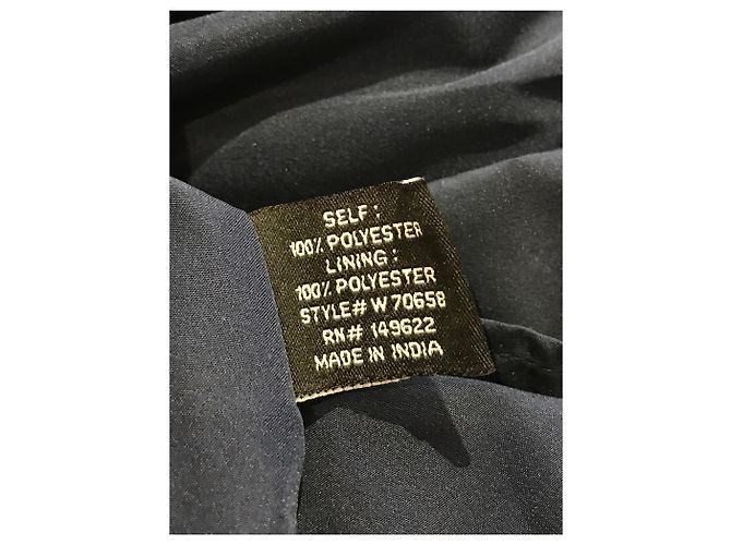 Autre Marque Vestido Walter Baker azul marino T.34 - vista 6