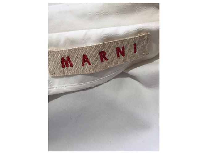 Giacca Marni bianca T.40 Bianco - vista 6