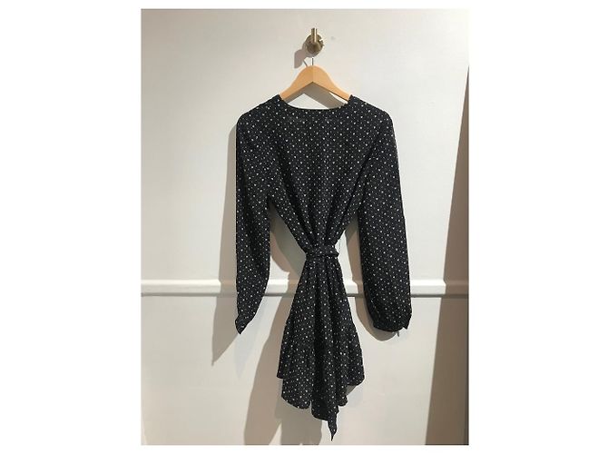 Autre Marque Saint Laurent Kleid schwarz T.42 - Ansicht 4
