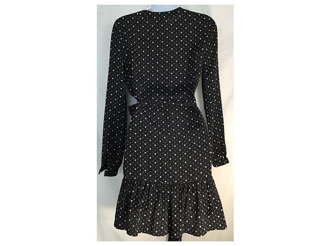 Autre Marque Saint Laurent Kleid schwarz T.42 - Ansicht 9