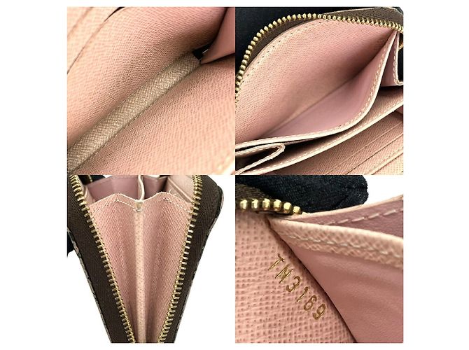 Monedero Zippy Coin Purse Louis Vuitton Rosa Damier ebene - vista 7