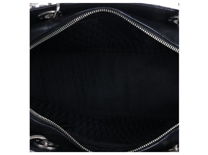 Borsa a tracolla Christian Dior East West Lady Dior in pelle Cannage, Nero - vista 10