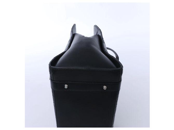 Borsa a tracolla Christian Dior East West Lady Dior in pelle Cannage, Nero - vista 9
