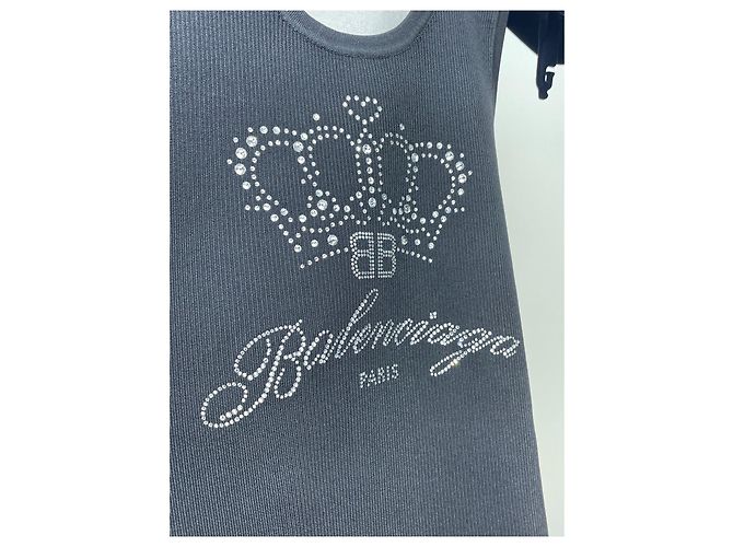 Top Balenciaga con Adornos de Strass XS Multicolor - vista 3