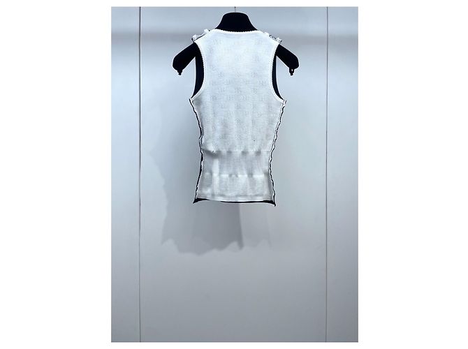 Top Balenciaga con Adornos de Strass XS Multicolor - vista 4
