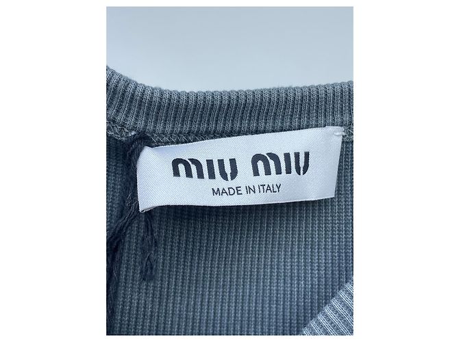 Abito sottoveste Miu Miu in cotone XS Multicolore - vista 5