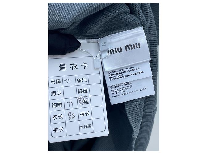Abito sottoveste Miu Miu in cotone XS Multicolore - vista 7