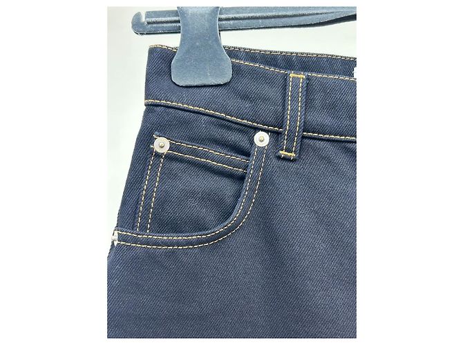 Jeans Loewe Pretos em Denim Multicor - vista 4