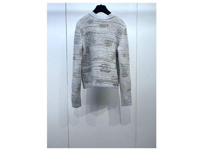 Pull Chanel en cachemire avec sequins collection 25B Multicolore - vue 2