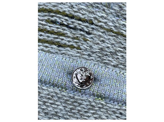 Pull Chanel en cachemire avec sequins collection 25B Multicolore - vue 6