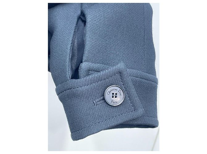 Autre Marque Dior Jacke aus Wolle Navy Größe 34 Mehrfarben - Ansicht 3
