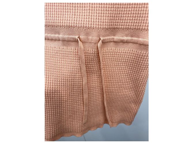 Top de tirantes Chanel rosa de algodón colección 24A talla 36 Multicolor - vista 3