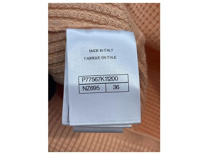 Top de tirantes Chanel rosa de algodón colección 24A talla 36 Multicolor - vista 7