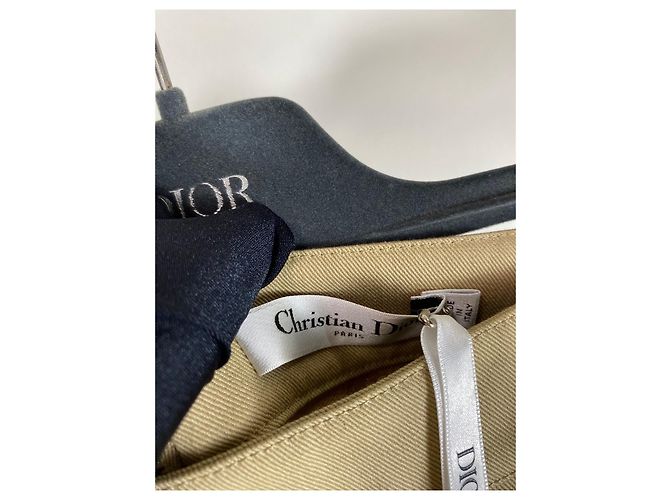 Autre Marque Dior Rock Khaki aus Baumwolle Größe 36 Mehrfarben - Ansicht 3