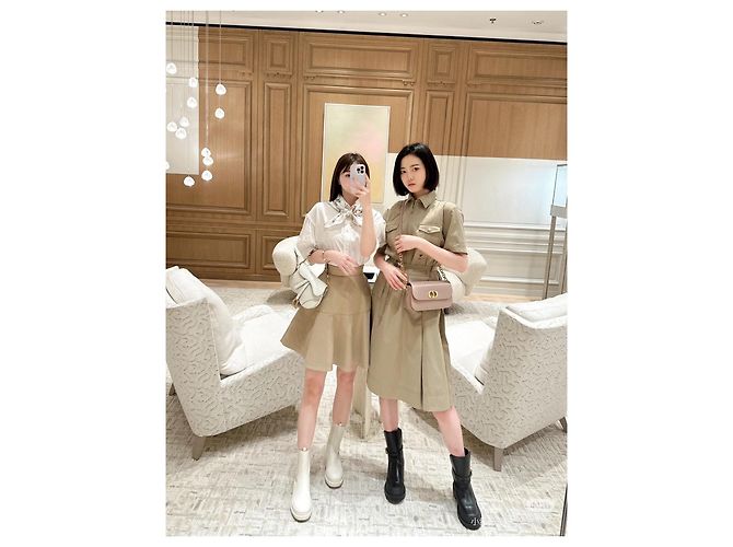 Autre Marque Dior Rock Khaki aus Baumwolle Größe 36 Mehrfarben - Ansicht 8