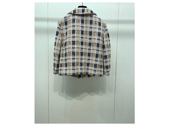 Gucci Tweed Jacke mit Pailletten Mehrfarben - Ansicht 2