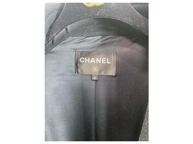 Chanel 22A Metiers d'Art Tweed Jacke Schwarz Mehrfarben - Ansicht 4