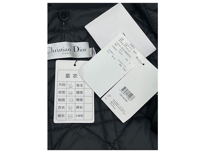Autre Marque Dior Mantel Grün Baumwolle Zweiteiler Set Größe 36 Mehrfarben - Ansicht 7