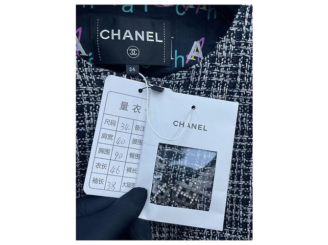 Chanel Tweed Jacket Multi Color Size 34 Multiple colors - view 7