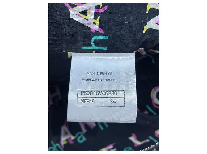 Chanel Tweed Jacket Multi Color Size 34 Multiple colors - view 8