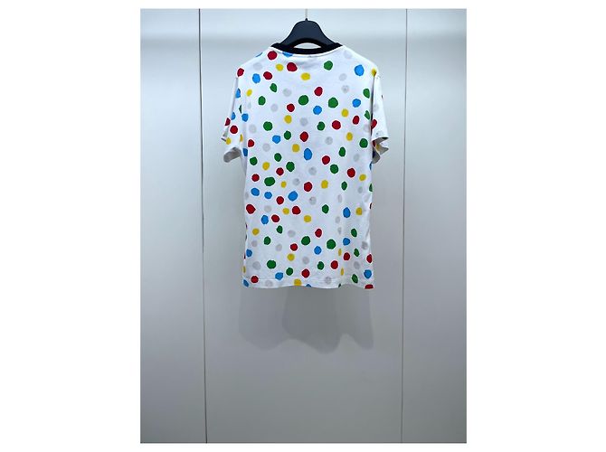 Top de algodón Louis Vuitton x Yayoi Kusama con estampado de lunares Multicolor - vista 2