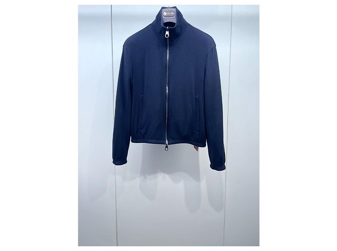 Chaqueta Loro Piana Navy de Cachemira Reversible Multicolor - vista 6