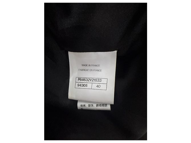 Chanel Metiers d'Art Tweed Jacke Schwarz Mehrfarben - Ansicht 5