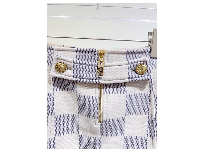 Louis Vuitton Karo Rock aus Kaschmir Mehrfarben - Ansicht 3