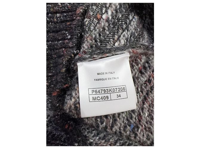 Giacca Chanel in tweed con paillettes e cappuccio Multicolore - vista 4
