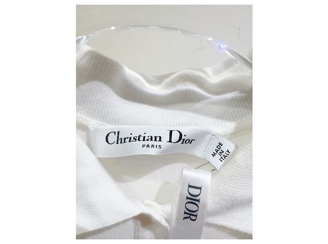 Autre Marque Dior Kleid aus Baumwolle mit Logo Print Mehrfarben - Ansicht 2