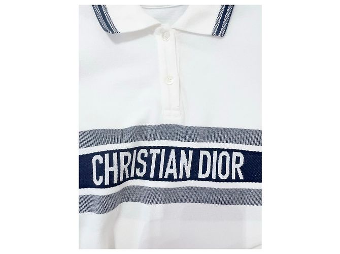 Autre Marque Dior Kleid aus Baumwolle mit Logo Print Mehrfarben - Ansicht 4